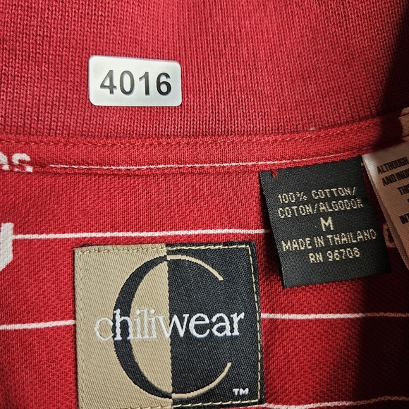 Oklahoma University OU Sooners Men's Polo Shirt Medium - Picture 4 of 9